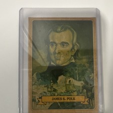 1984 Know the Presidents US Presidents James K. Polk Trading Card #11/42