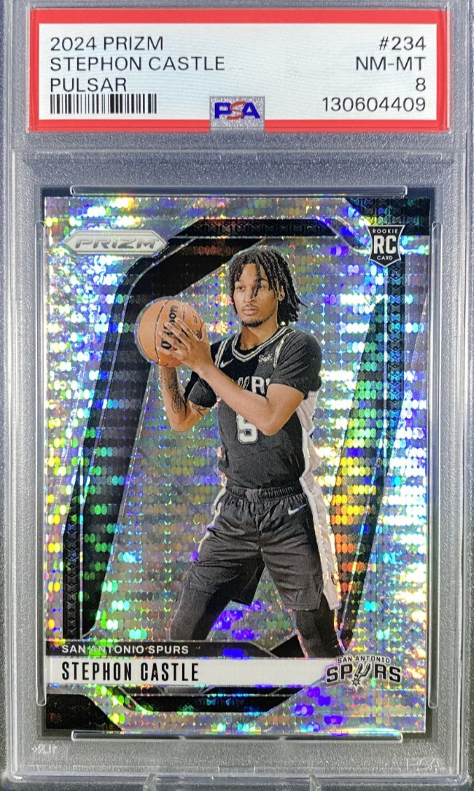 2024-25 Panini Prizm - Stephon Castle #234 Pulsar Prizm (RC)