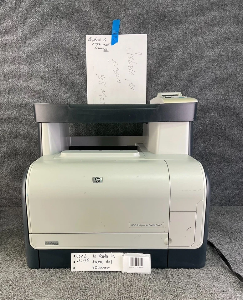 HP LaserJet CM1312 MFP 🖨️ Color All-In-One USB Printer – Print/Scan/Copy - Image 2 of 4