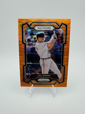 Cal Ripken Jr 2024 Prizm Prizms Orange Pulsar #38 132/399-b6