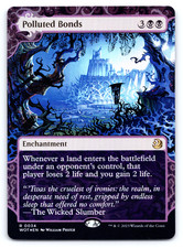 Polluted Bonds [Foil] #75 Prices | Magic Wilds of Eldraine