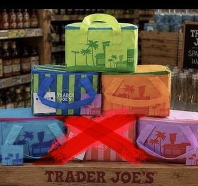 Trader Joe s 2026 Summer Mini Insulated Tote Bags Set of 5 NWT NWT Authentic