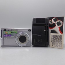 Pentax Digital Camera Optio S5i 5.0MP Silver Tested With Battery and Charger