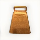 Vintage Copper Bell With Handle and Clapper 3.25" Tall in Excellent Condition — photo 1