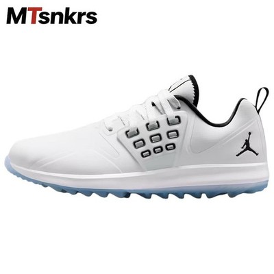 Brand New Mens Air Jordan Grind Golf 'White Golf Shoes New Size