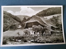 Schwarzwaldhaus - Echt Photo Karte - Alt und ungelaufen - S/W