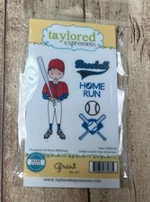 Taylored Expressions Grant Rubber Stamp Set New in Package/No Longer Available