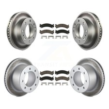 Transit Auto KGC-101052 Brake Disc and Pad Kit Front & Rear for Chevy Chevrolet