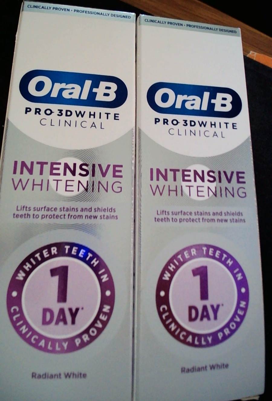 Oral-B Pro 3D White Clinical Radiant White Toothpaste 75Ml - Image 5