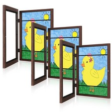 3-Pack Kids Art Frames, 8.5x11 Front Opening Changeable Artwork Storage Display