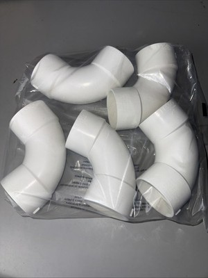Lesso - 406-020S 2  PVC Elbow (90°) Fitting (5 PACK)