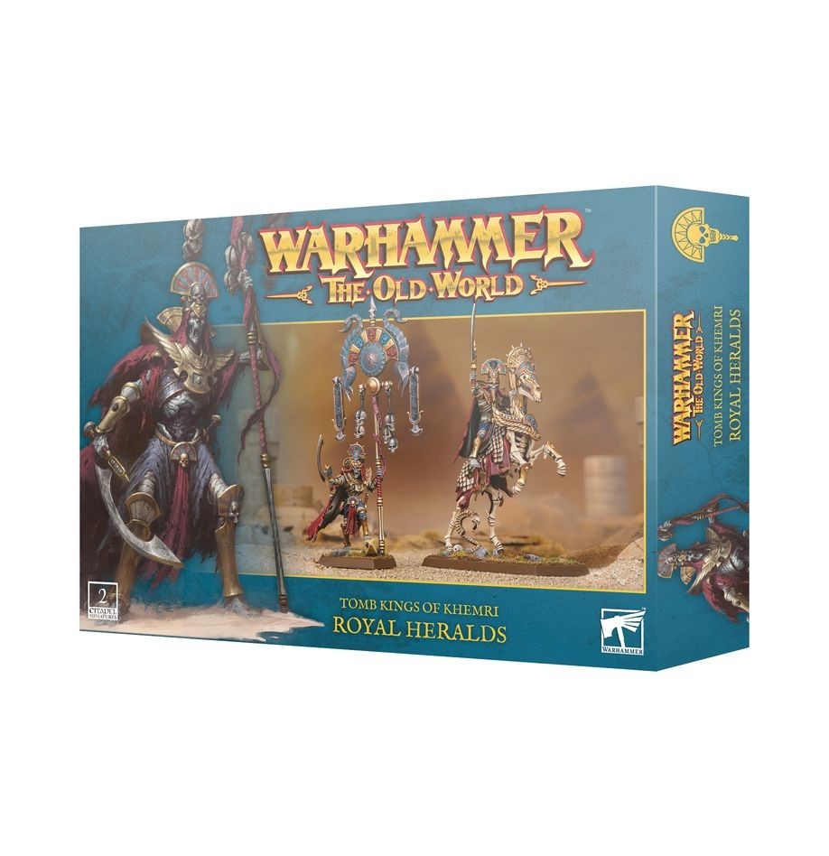 Royal Heralds - Tomb Kings Of Khemri - Brand New - Warhammer The Old World