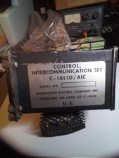 Huey intercom  control head Viet era C-1611D/AIC  collectible