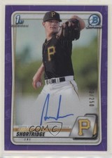 2020 Bowman Chrome Prospects Purple Refractor /250 Aaron Shortridge Auto 0b67