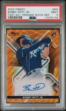 Bobby Witt Jr. - 2022 Finest Finest Autographs Orange Wave Refractors /25