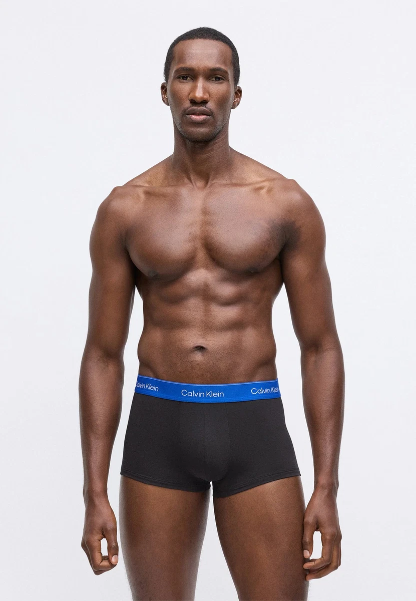 Pantaloncini Uomo In Cotone - Trunks Classic Line, Vita Bassa, Elasticizzati - Biancheria Intima Comfortevole E Di Qualità