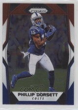 2017 Panini Prizm Red White & Blue Prizm Phillip Dorsett #20 0b3