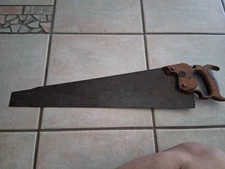 VINTAGE DISSTON 22 INCH CROSSCUT SAW (STORED 50+ YEARS) - PLEASE READ BELOW!