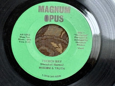 Wisdom & Truth - French Way (7”) Mint- Rare Detroit Soul 45 Magnum Opus