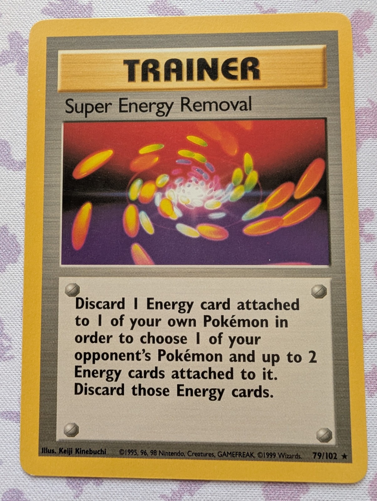 Super Energy Removal 79/102 - LP - Base Set, WOTC Pokemon Vintage 1999