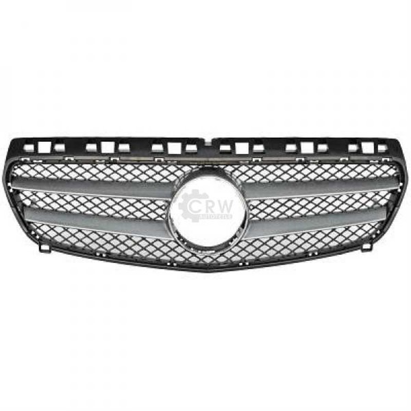 KüHlergrill KüHlergitter Silber Schwarz FüR Mercedes-Benz A-Klasse-image