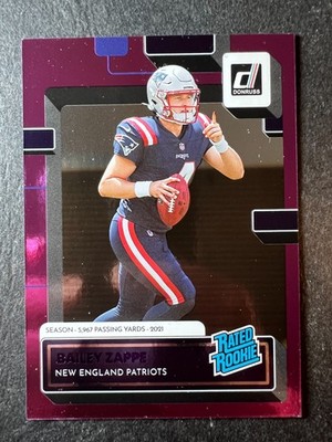 2022 Donruss Stat Line /500 Bailey Zappe #329