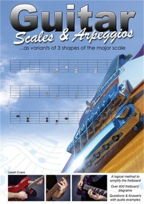 Guitar Scales and Arpeggios: as variants of 3 shapes of the major scale (Paperba