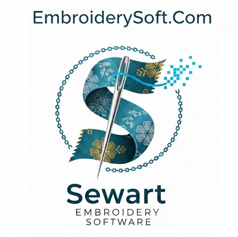 SewArt - Embroidery Digitizing Software - Image to Stitch - Full Version PC