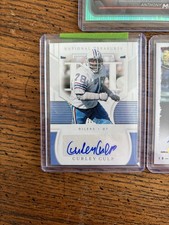 2020 National Treasures Curley Culp  Auto /25 Houston Oilers