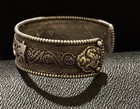 Tibetan Handcrafted Solid Silver Mantra Cuff Bracelet Om Mani Padme Hum Jewelry — photo 2