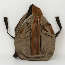 Unbranded Sling Bag, Crossbody Backpack Coffee