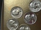Silver Quarters 1960-1969 Random Five Coins — photo 4