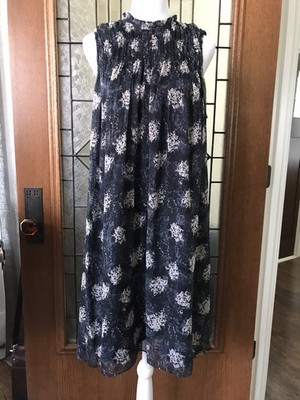 Joie Mini Dress Sleeveless Baltic Print Sz M Cocktails or Casual MSRP $348 NEW