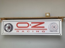 Oz Racing Alloy Rims Banner Car Styling Garage Workshop Mancave Wall Display