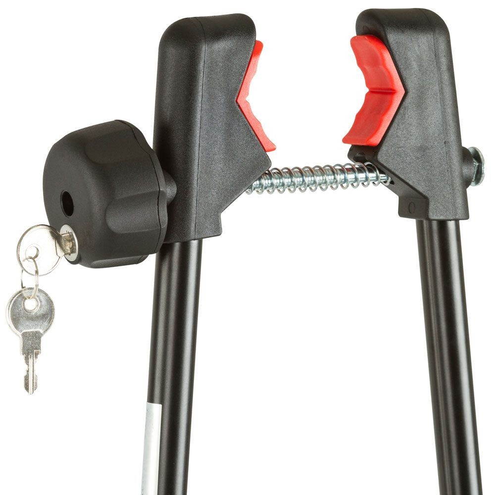 Elevate Outdoor BCR-641 Steel Locking Frame-Mounted SUV Roof Bicycle Rack, Fits