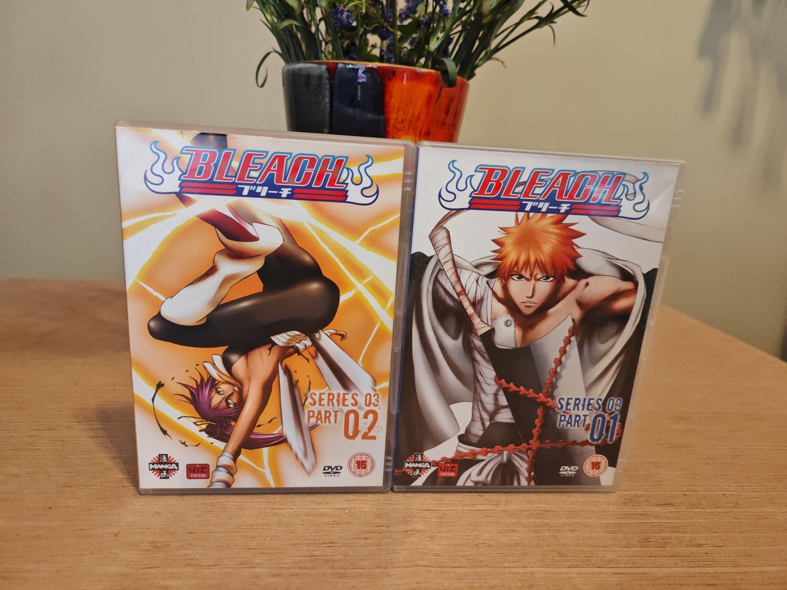 Bleach: Series 3 - Part 1 & 2  [Region UK DVDS] Free Post