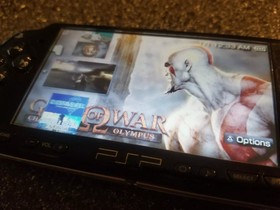 Sony PSP 3001 USA Slim Black Console Working Bundle 32GB Games WORKING TESTED