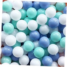 Ball Pit Balls for Toddlers, BPA Free Crush Proof Plastic Toy 100 M-green&blue