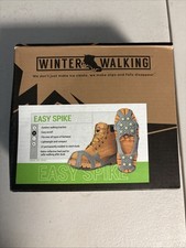 Winter Walking Easy Spike Ice Cleats Medium Free Shipping