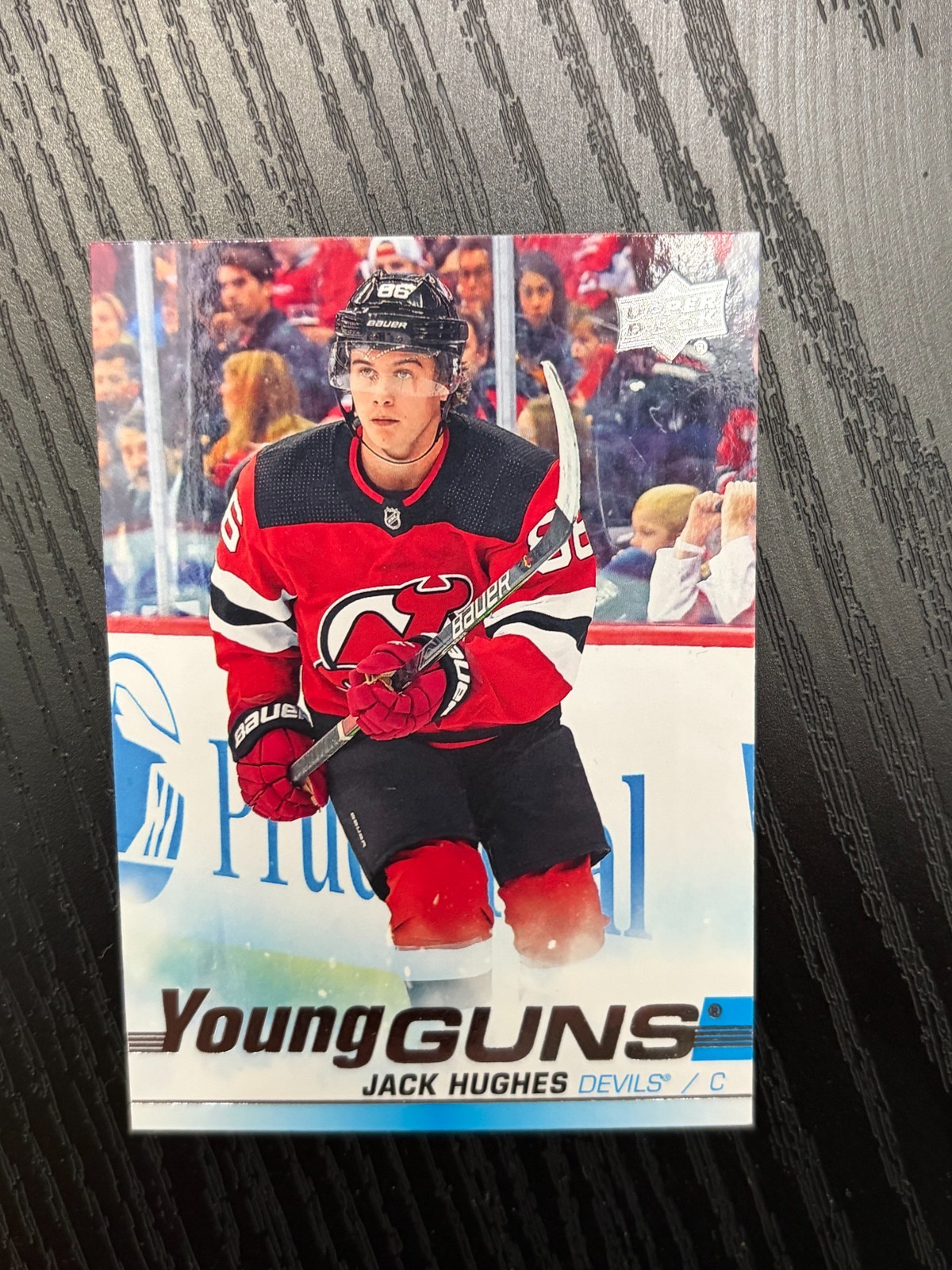 2019-20 Upper Deck - Young Guns Jack Hughes #201 (RC)