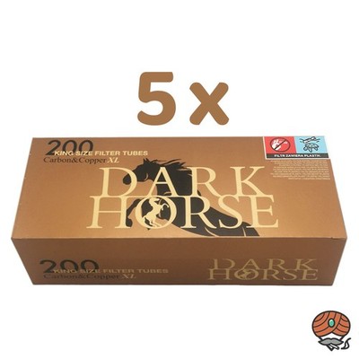 Dark Horse Carbon & Copper XL Filterhülsen Extra (5x 200 Stück)