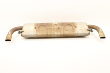 2017 - 2019 MERCEDES GLS550 X166 REAR EXHAUST SYSTEM MUFFLER W/ PIPE OEM