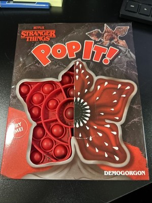 Netflix Series  Toys Stranger Things /Fidget Pop It s! Demagorgon - Brand new
