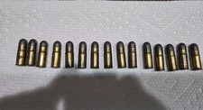 Vintage Lot of 15 MATTEL FANNER 50 Metal Bullets For Toy Gun/Capgun Holster