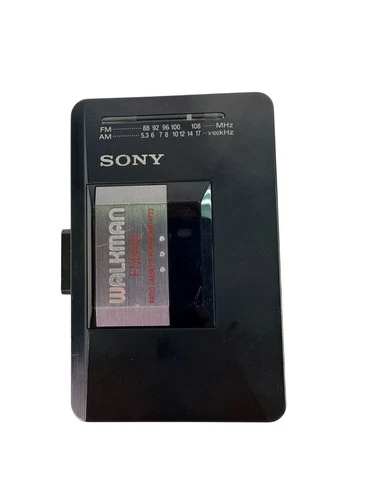Sony Walkman WM-AF23 AM/FM Radio Cassette Player Vintage For Parts Or Repair