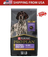 Purina Pro Plan Sport Performance 30/20 Chicken  High Protein Dog Food, 50 lb