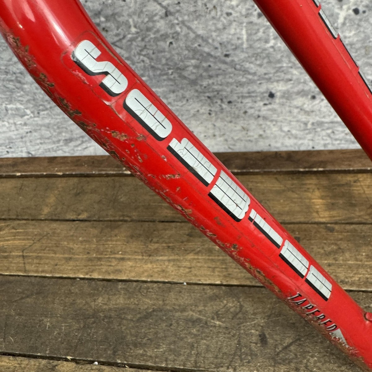 Vintage Schwinn BMX Fork 20in 1 In Threaded 1980s Red Steel