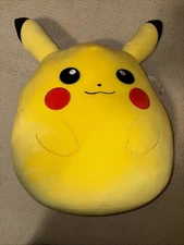 Jazwares Squishmallows Pokemon Pikachu 14 in Plush - Yellow (SQPK00003)