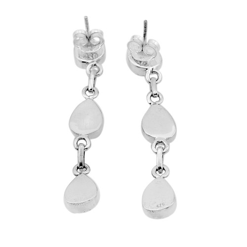 Handmade Sterling Silver Cotton Candy Earrings Model612 - Picture 4 of 4
