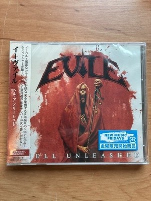 @ CD EVILE - HELL UNLEASHED / CHAOR REIGNS RECORD SS JAPAN + OBI / THRASH METAL